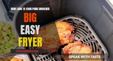 Easy Pork Shoulder Cooking Time in a Big Easy Fryer