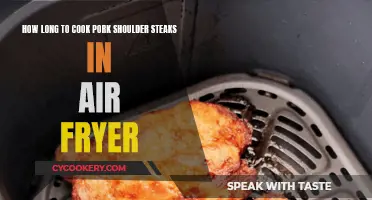 Pork Shoulder Steaks: Air Fryer Cooking Time Guide