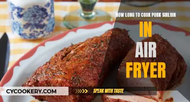 Pork Sirloin Perfection: Air Fryer Cooking Time Guide