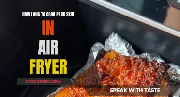 Air-Fryer Pork Skin: The Perfect Cooking Time