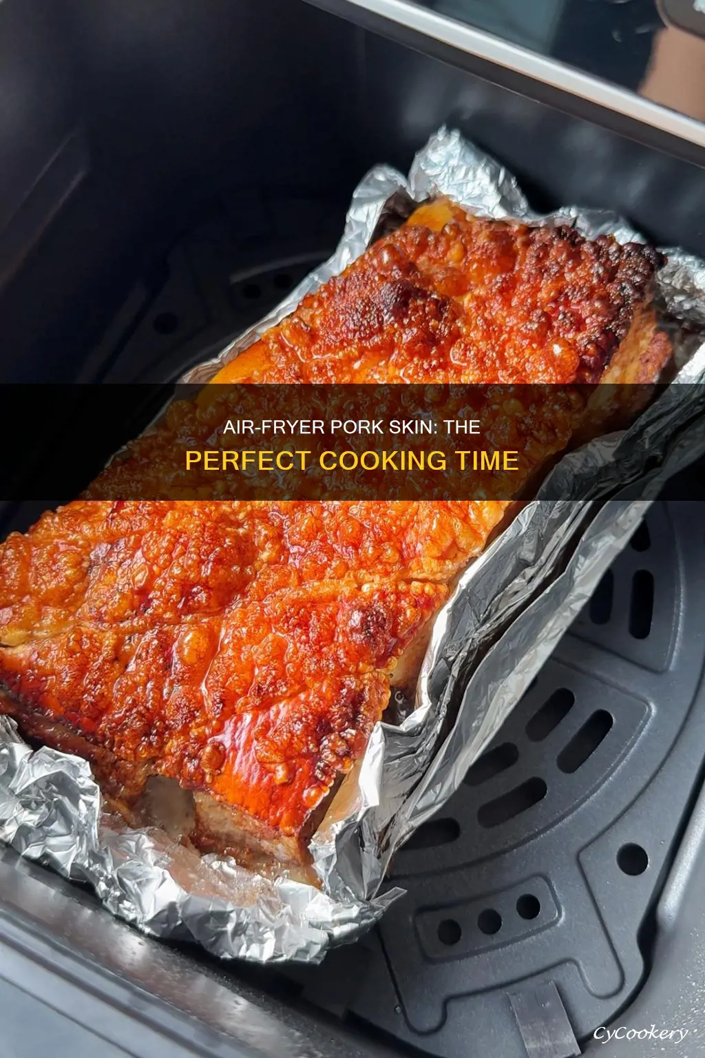 how long to cook pork skin in air fryer