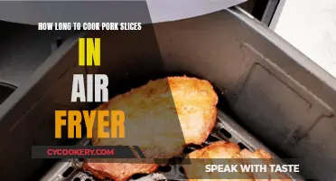 Air Fryer Pork Delight: Perfect Cooking Time for Delicious Slices