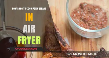 Perfectly Cooked Pork Steaks: Air Fryer Times Revealed!