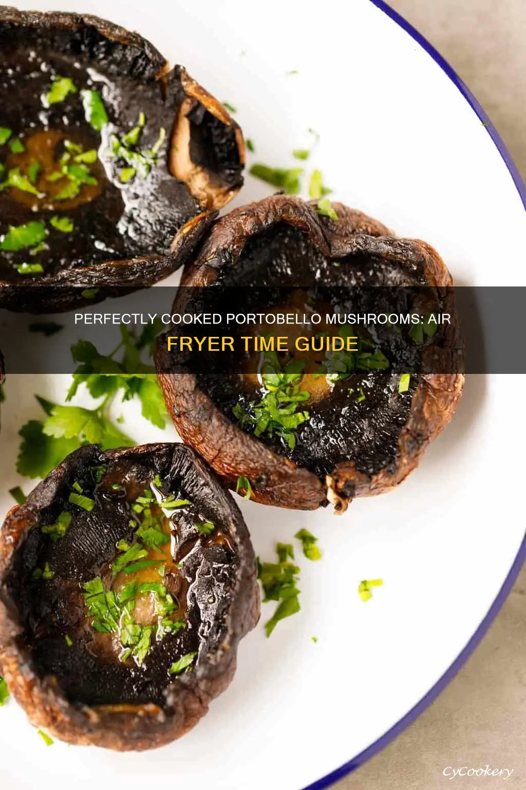 how long to cook portobello mushroom in air fryer