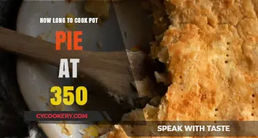 The Perfect Pot Pie: Baking Time at 350
