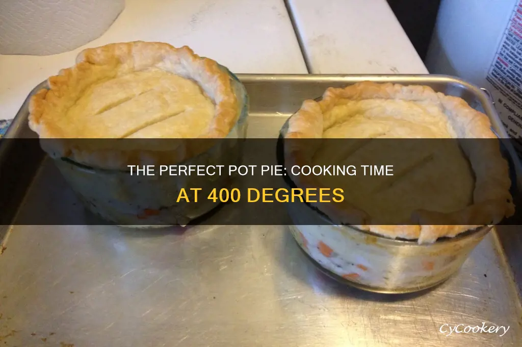 how long to cook pot pie at 400