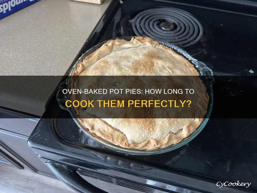 how long to cook pot pies in oven