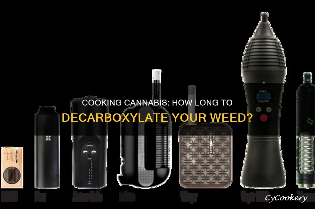 how long to cook pot to release cannabinoids