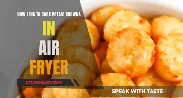 Crispy Potato Crowns: Air Fryer Perfection in 15 Minutes!