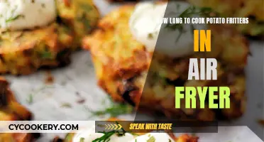 Crispy Potato Fritters: Air Fryer Cooking Time Guide