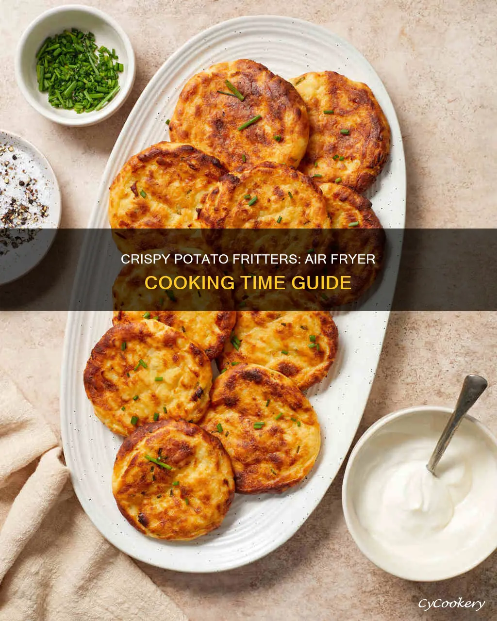 how long to cook potato fritters in air fryer