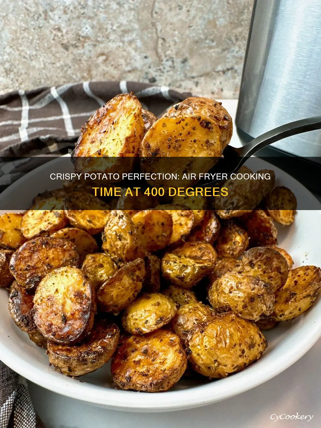 how long to cook potato in air fryer at 400