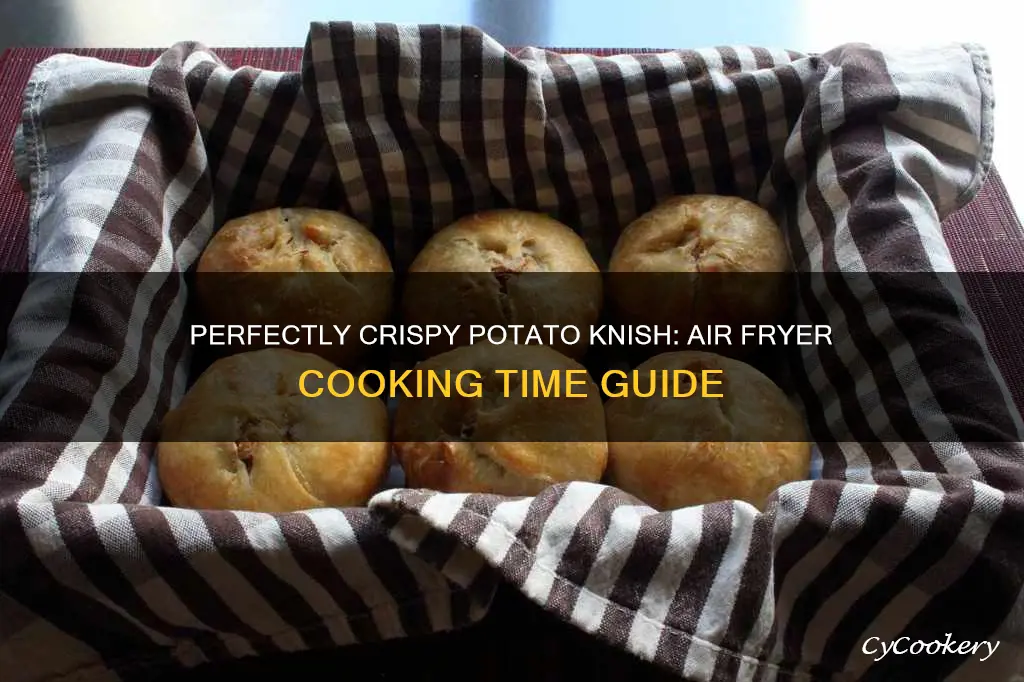 how long to cook potato knish in air fryer