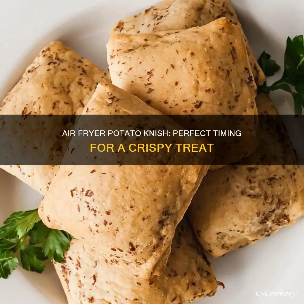 how long to cook potato knish in air fryer