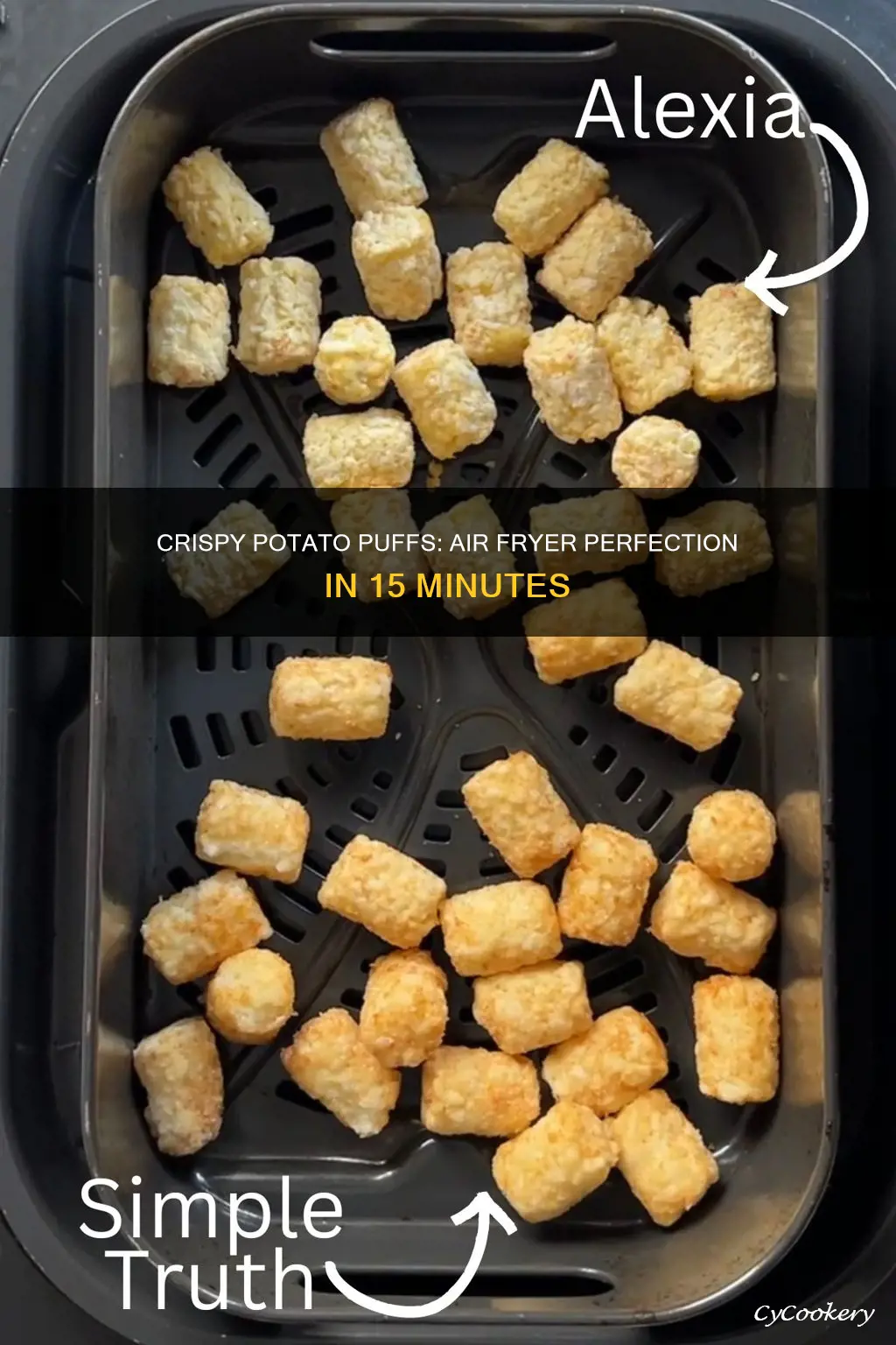 how long to cook potato puffs air fryer