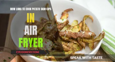 Crispy Potato Skin Chips: Air Fryer Perfection in 15 Minutes