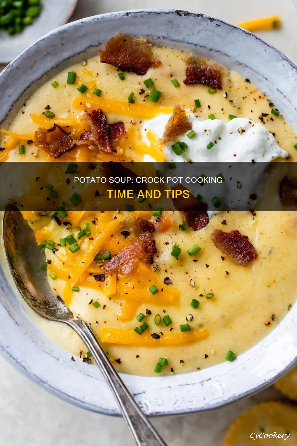 how long to cook potato soup in crock pot