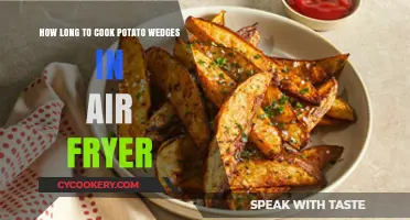 Crispy Potato Wedges: Air Fryer Cooking Time Guide