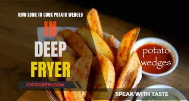 Mastering Potato Wedges: Deep-Frying Time and Temperature Guide