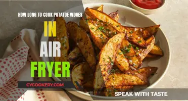 Crispy Potato Wedges: Air Fryer Cooking Time Revealed!