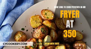 Perfectly Crispy Potatoes: Air Fryer Cooking Time at 350°F