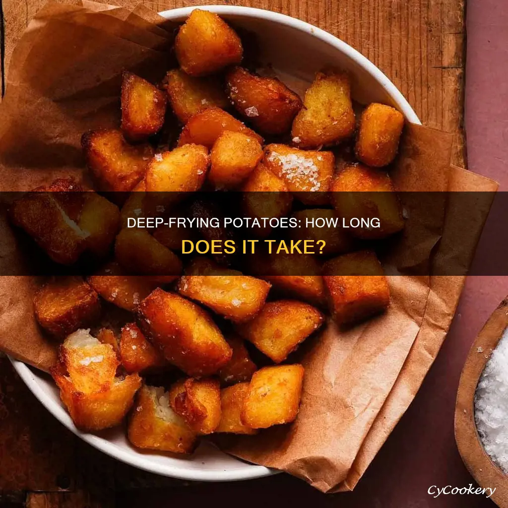 how long to cook potatoes in deep fryer