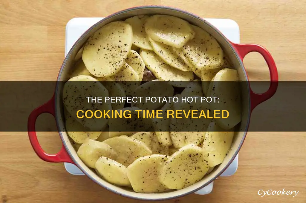 how long to cook potatoes in hot pot