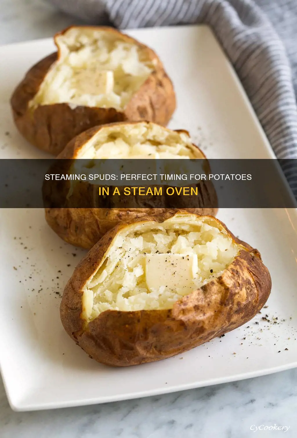 how long to cook potatoes in steam oven