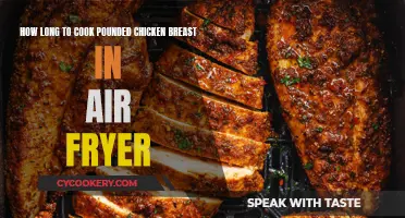 Air Fryer Pounded Chicken: Cooking Time Perfection