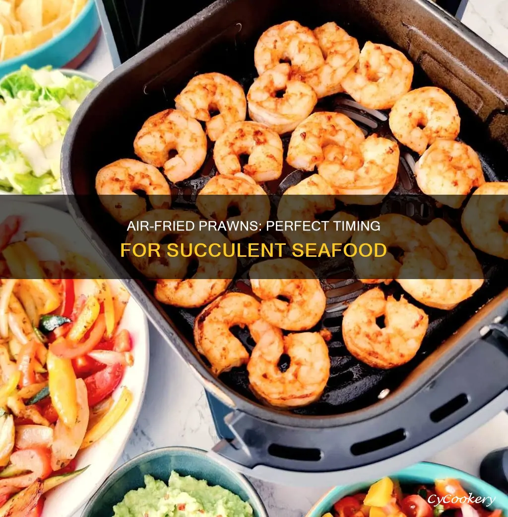 how long to cook prawns in air fryer