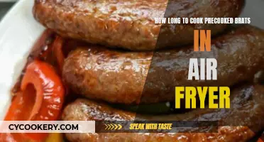 Air Fryer Precooked Brats: How Long to Cook?