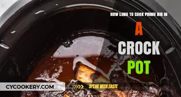 Crock Pot Prime Rib: Cooking Time Perfection