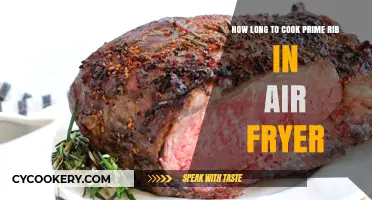 Perfectly Cooked Prime Rib: Air Fryer Times Revealed