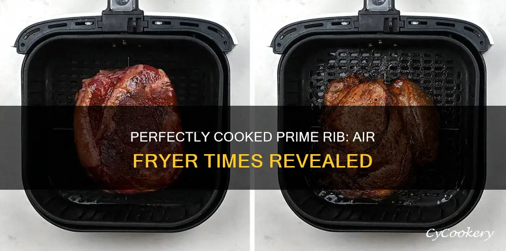 how long to cook prime rib in air fryer