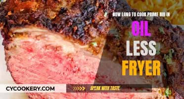 Prime Rib Perfection: Oil-less Fryer Timing