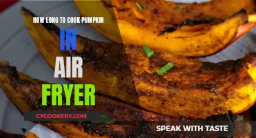 Perfectly Cooked Pumpkin: Air Fryer Time and Tips