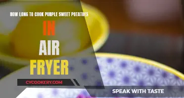 Air Fryer Purple Sweet Potatoes: Perfect Timing