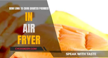 Air-Frying Quarter Pounders: How Long Does It Take?