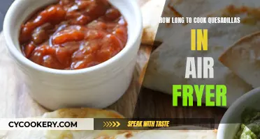 Crispy Quesadillas: Air Fryer Cooking Time Guide