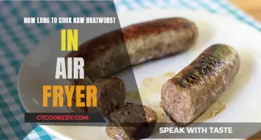 Air-Fryer Brats: Perfect Timing for Juicy Flavor