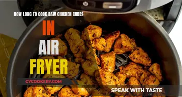 Air Fryer Chicken Cubes: Perfect Timing for Tender Meat