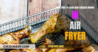 Air Fryer Chicken Drums: Perfectly Cooked in 12-15 Minutes!