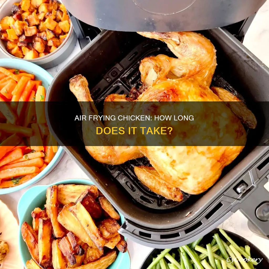 how long to cook raw chicken fillets in air fryer