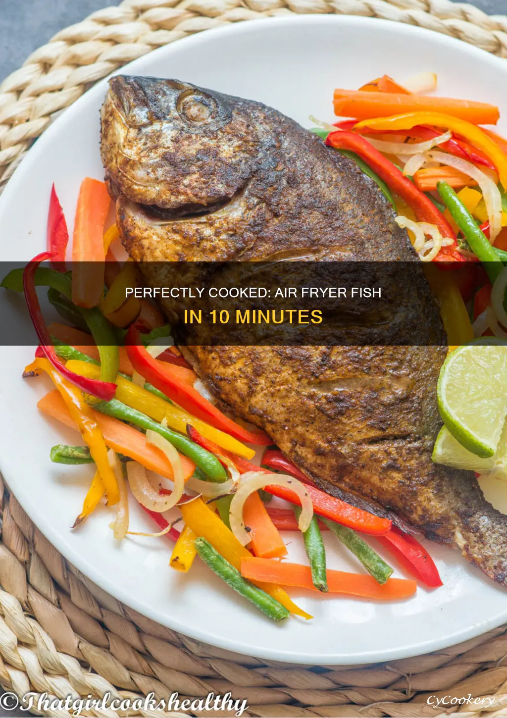 how long to cook raw fish in air fryer