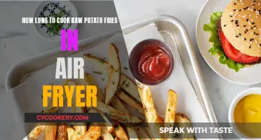 Crispy Potato Fries: Air Fryer Cooking Time Guide