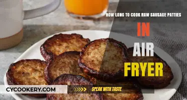 Crispy Sausage Patties: Air Fryer Cooking Time Guide