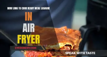 Air Fryer Lasagne: Ready Meal, Quick Heat