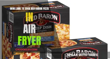 Air Fryer Red Baron Pizza: Cooking Time Perfection