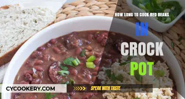 The Perfect Red Beans: Crock-Pot Cooking Time