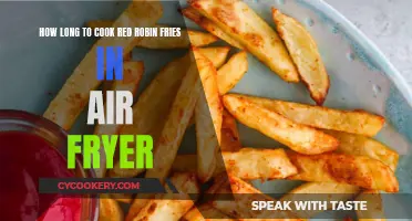 Air Fryer Red Robin Fries: Cooking Time Perfection